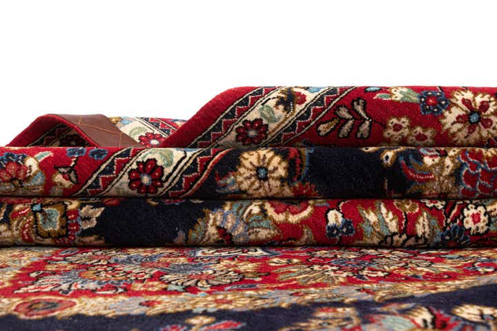 6' 6 x 10' Hand Knotted Qom Persian Rug