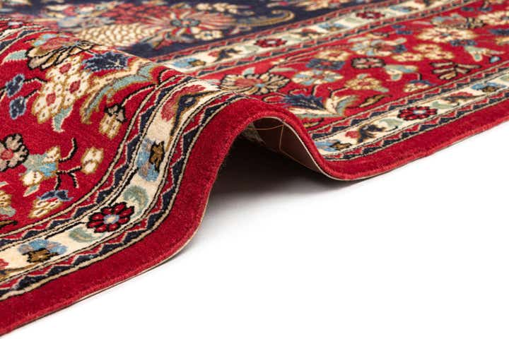 6' 6 x 10' Hand Knotted Qom Persian Rug