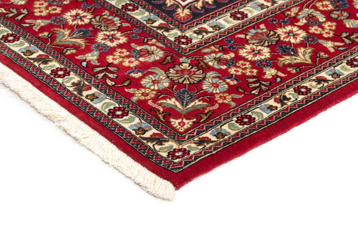 6' 6 x 10' Hand Knotted Qom Persian Rug