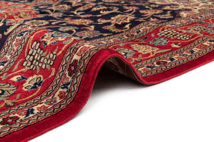 6' 6 x 10' 4 Hand Knotted Qom Persian Rug