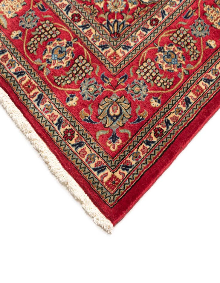 Detail image of 6' 6 x 10' 4  Hand Knotted Qom Persian Rug