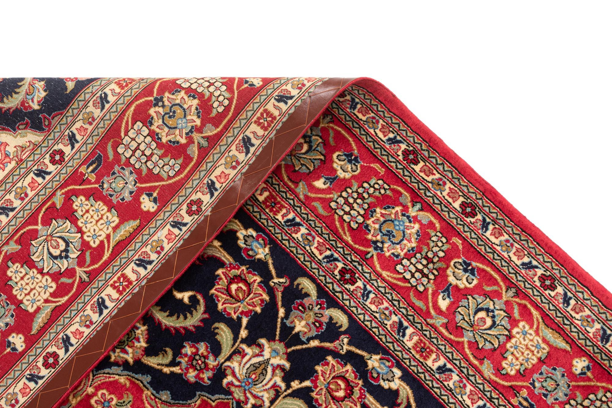 6' 6 x 10' 4 Hand Knotted Qom Persian Rug