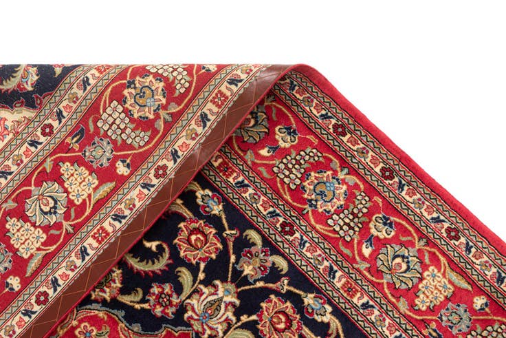 Detail image of 6' 6 x 10' 4 Hand Knotted Qom Persian Rug