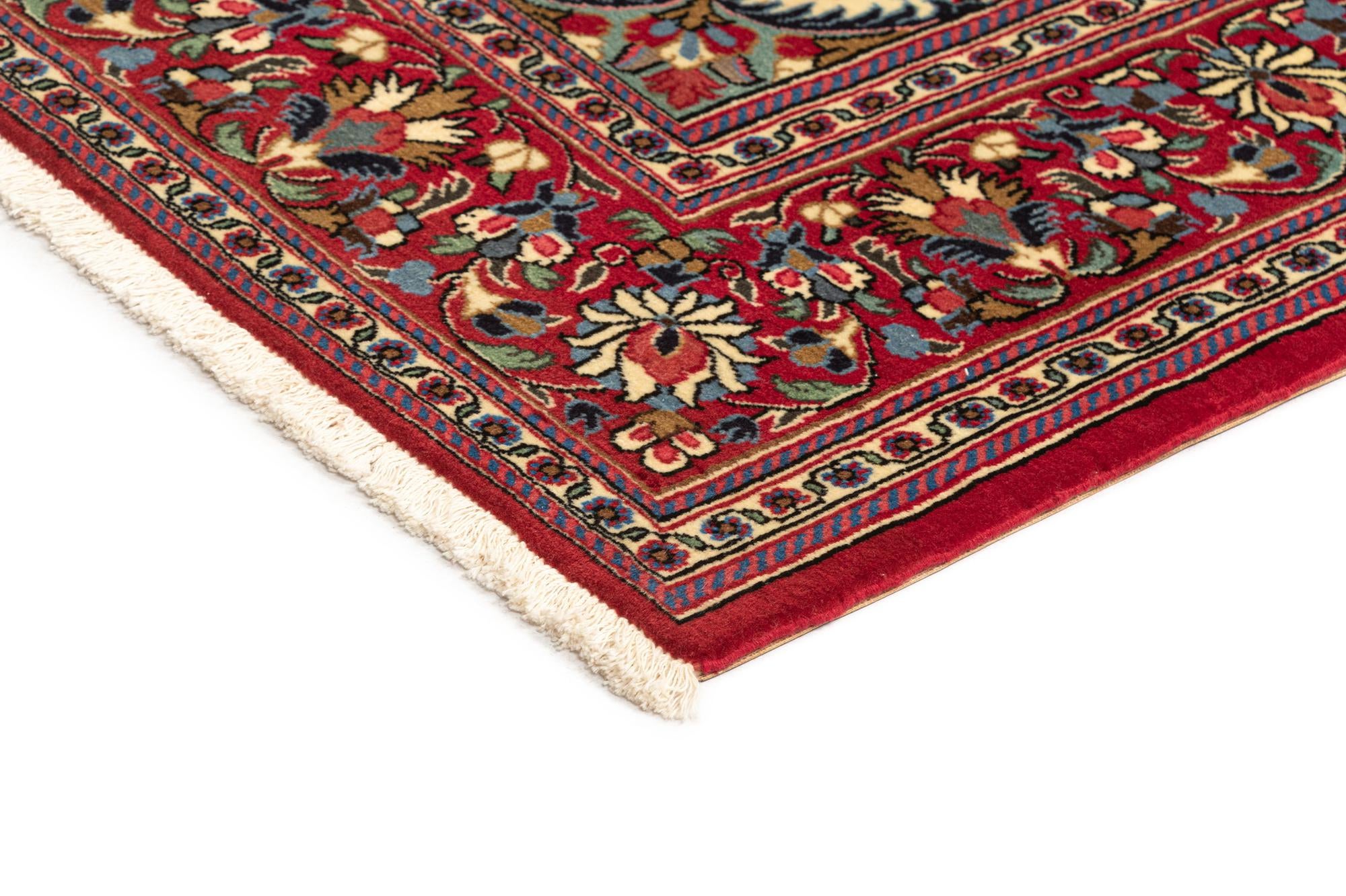 4' 8 x 6' 11 Hand Knotted Qom Persian Rug