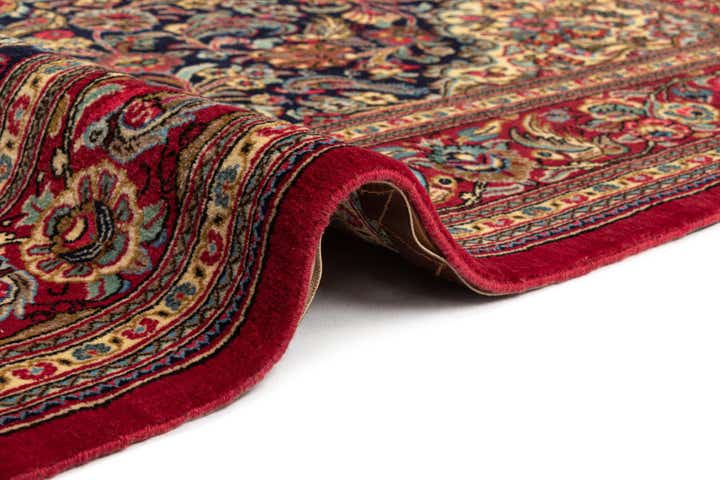 4' 8 x 7' 1 Hand Knotted Qom Persian Rug