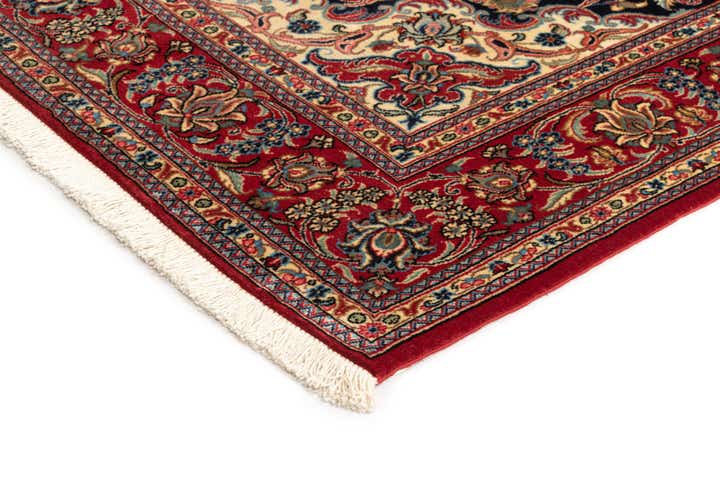135cm x 225cm Handgeknüpft Qom Persisch Teppich