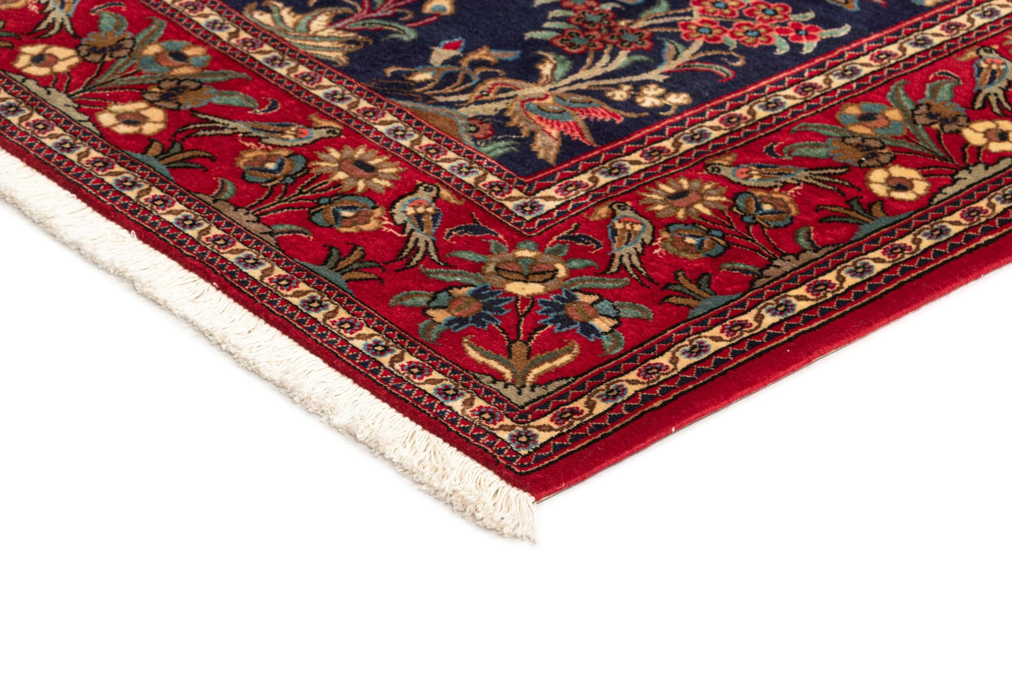 4' 8 x 6' 11 Hand Knotted Qom Persian Rug