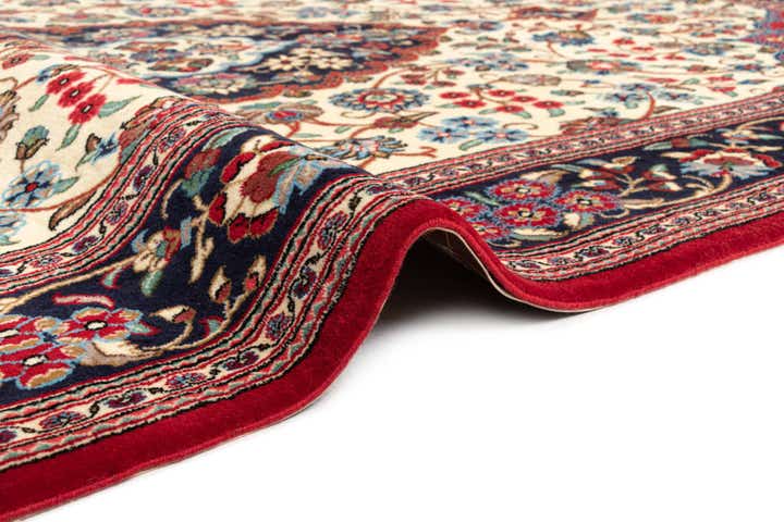 5' x 8' 3 Hand Knotted Qom Persian Rug