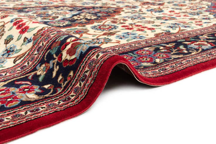 Detail image of 5' x 8' 3 Hand Knotted Qom Persian Rug