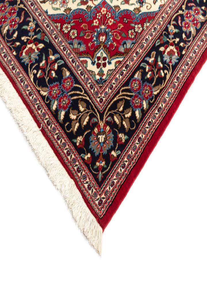 5' x 8' 3 Hand Knotted Qom Persian Rug