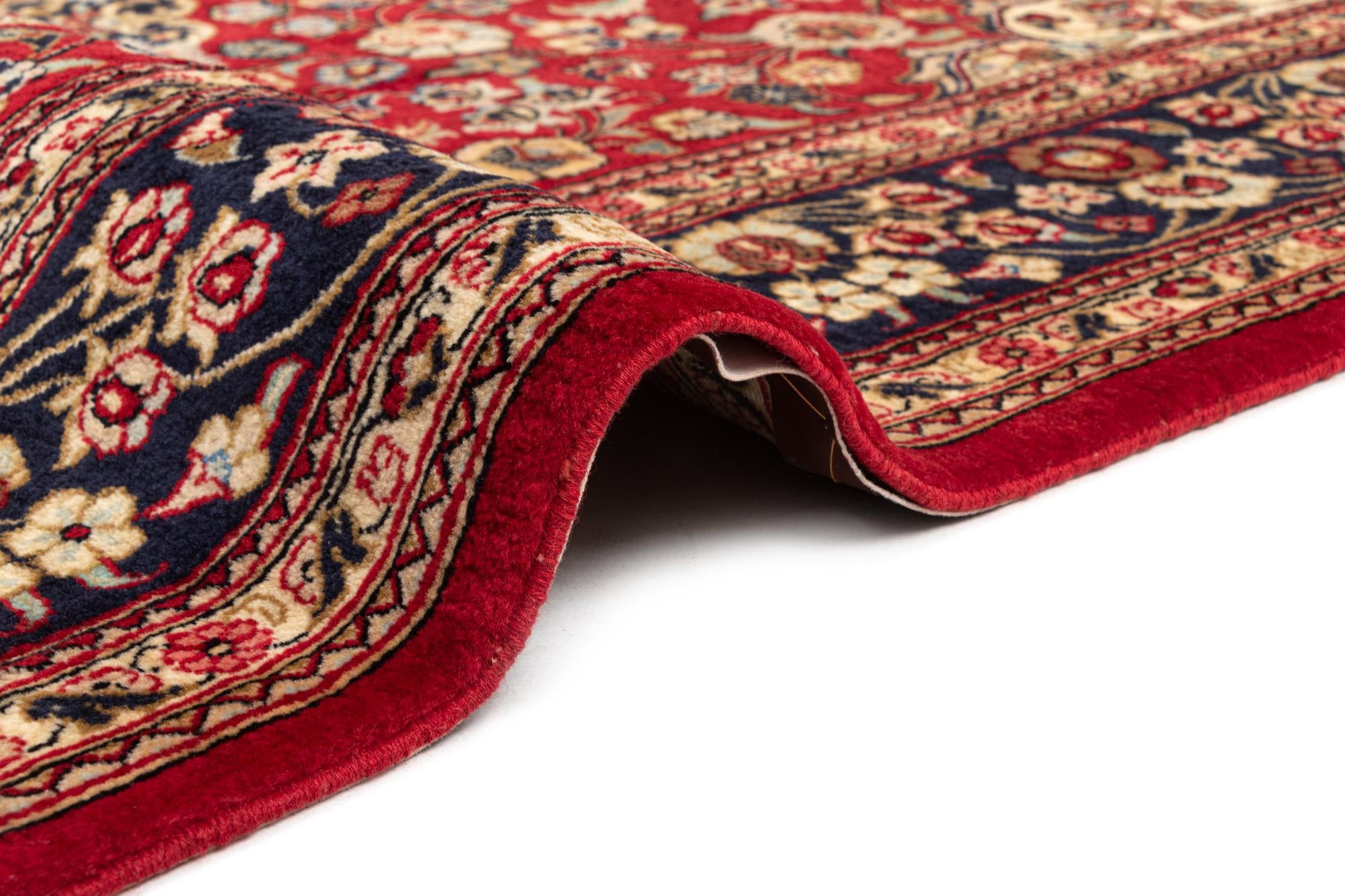5' x 7' 10 Hand Knotted Qom Persian Rug