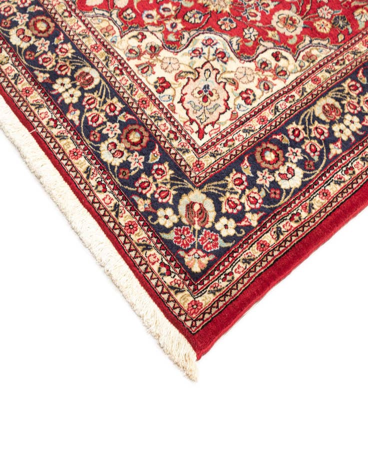 Detail image of 5' x 7' 10  Hand Knotted Qom Persian Rug