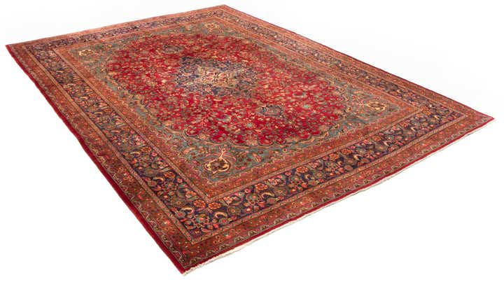 295cm x 390cm Handgeknüpft Sabzevar Persisch Wolle Teppich