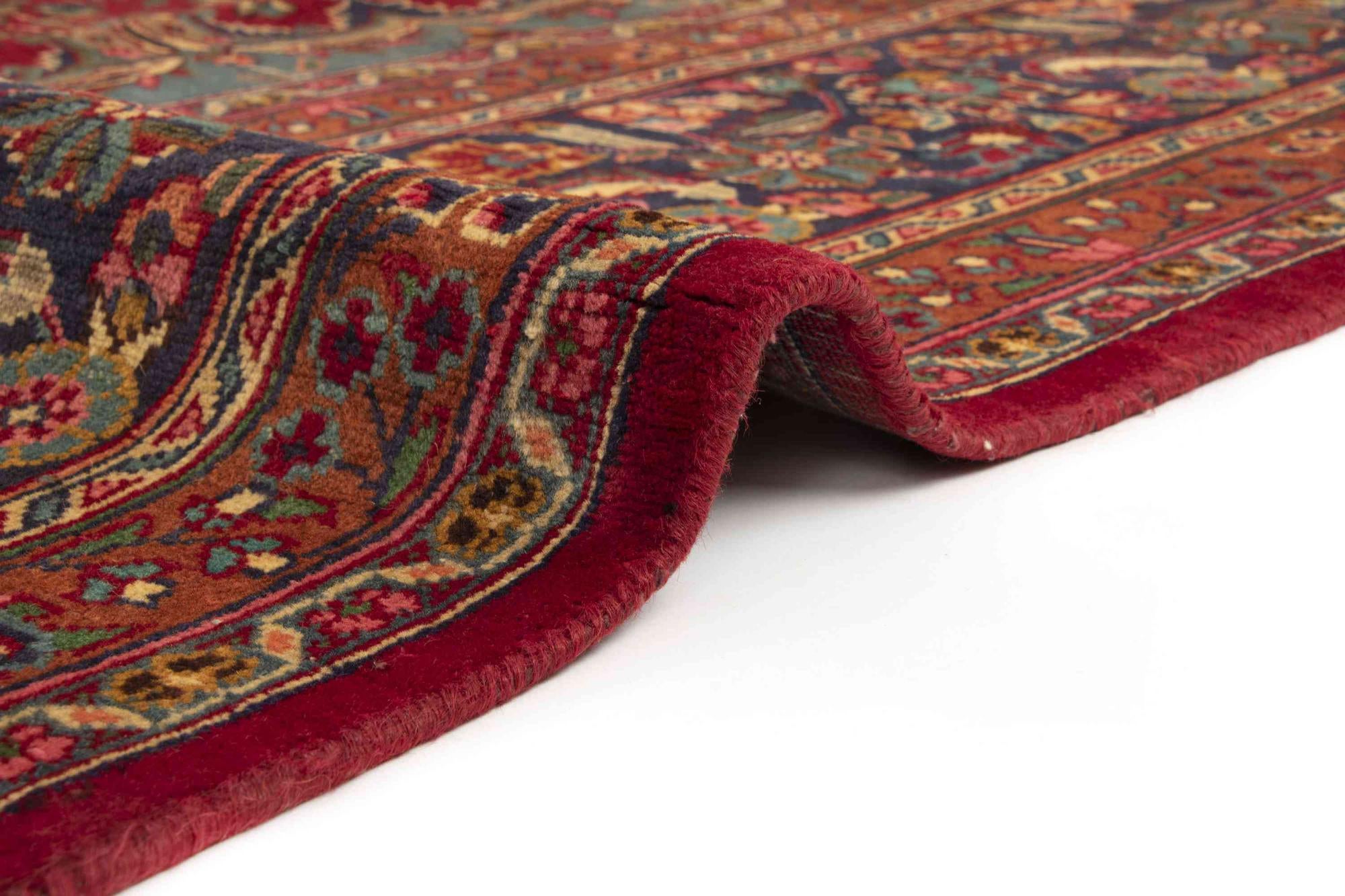 9' 9 x 12' 10 Hand Knotted Sabzevar Persian Wool Rug