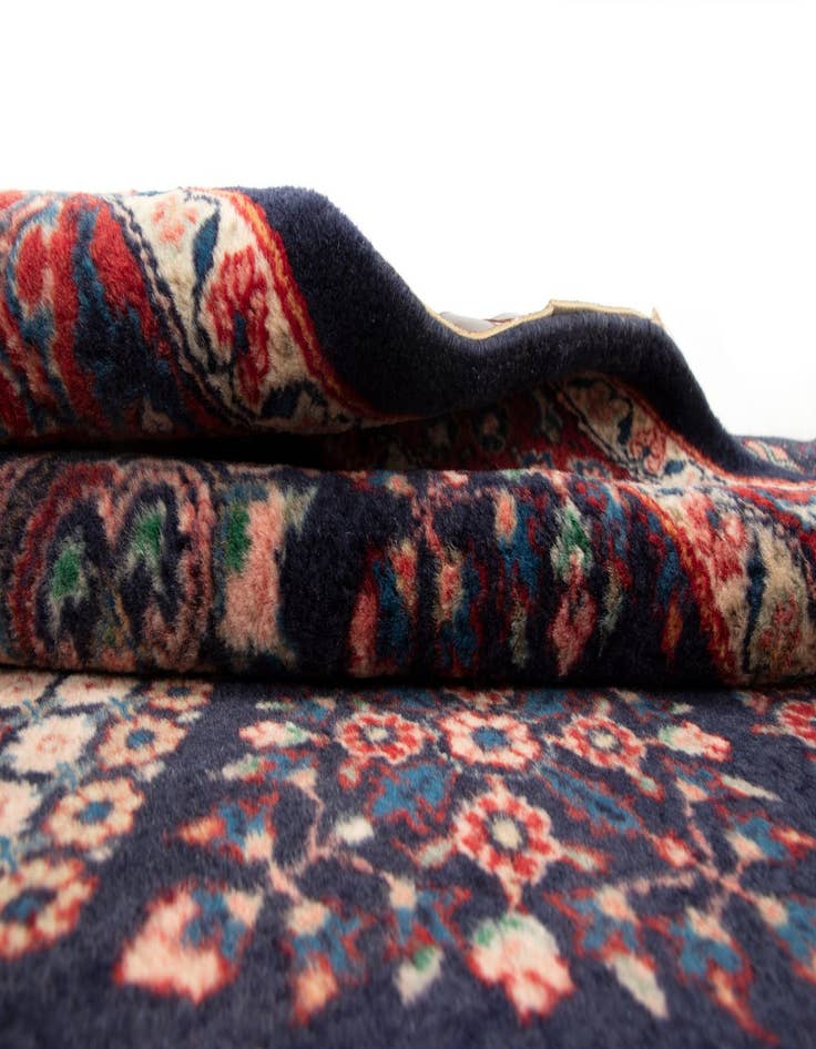 Detail image of 3' 5 x 5' Hand Knotted Sarough Persian Wool Rug