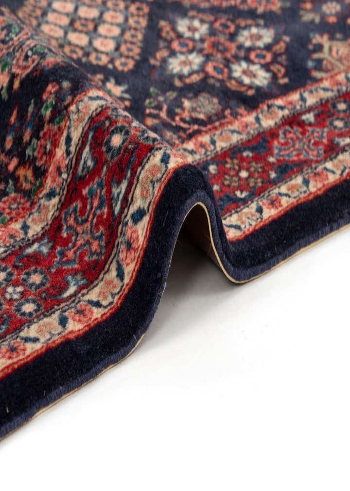 3' 5 x 5' Hand Knotted Sarough Persian Wool Rug