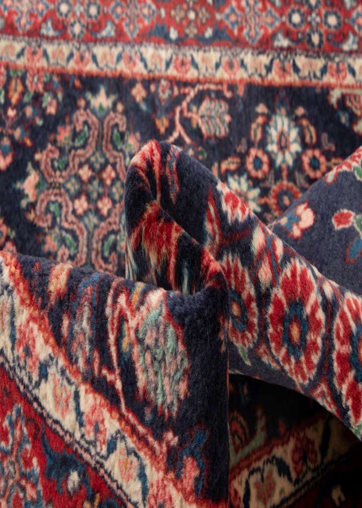 3' 5 x 5' Hand Knotted Sarough Persian Wool Rug
