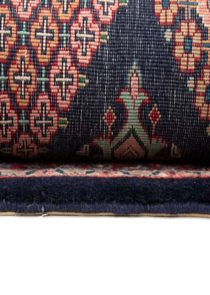 3' 5 x 5' Hand Knotted Sarough Persian Wool Rug