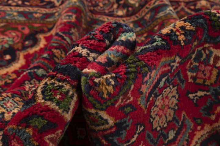 9' 11 x 13' 4 Sarough Wool Rug