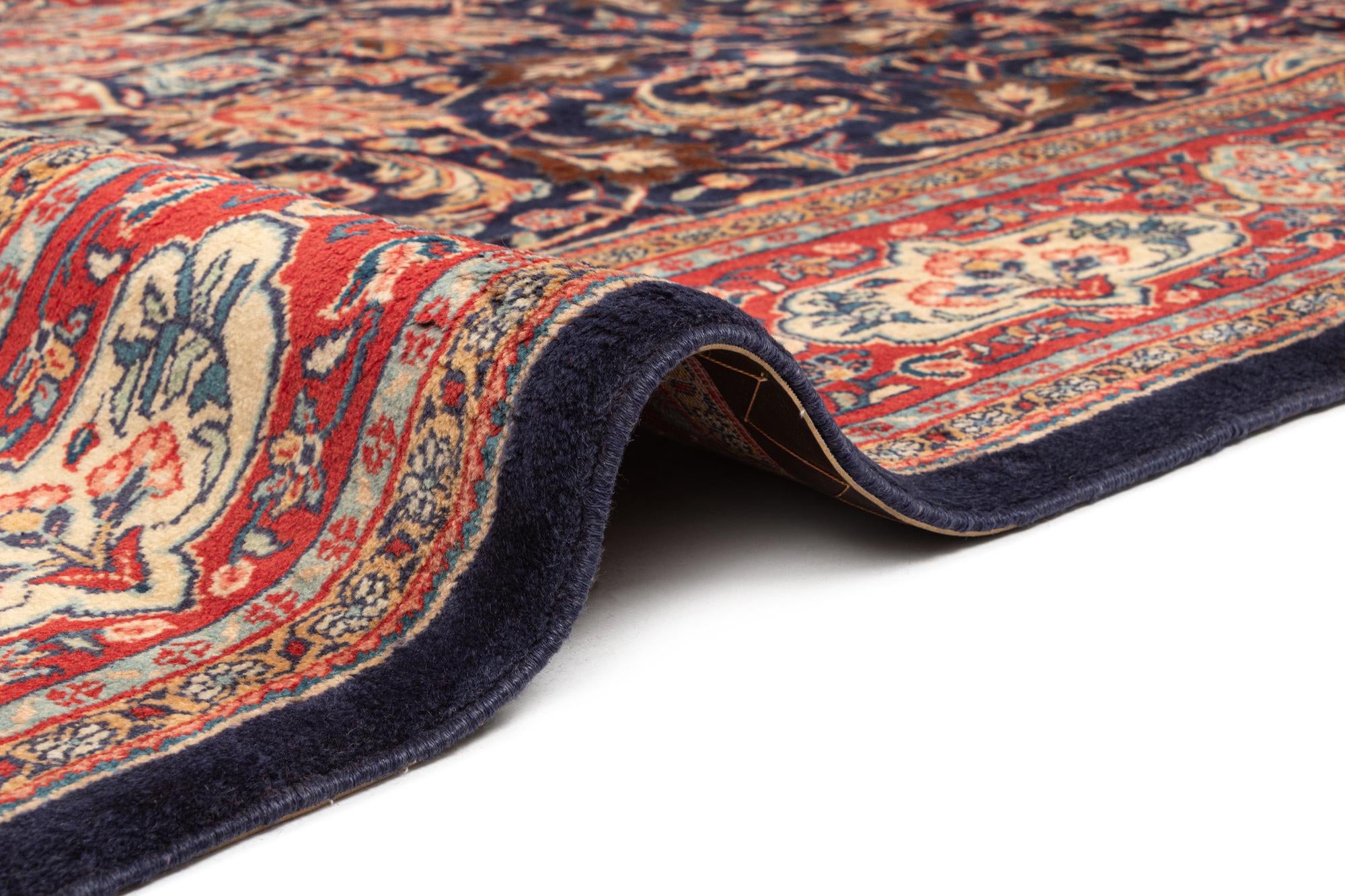 7' 6 x 11' 4 Sarouk Wool Rug