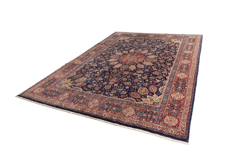 Detail image of 8' 11 x 11' 11 Sarouk Wool Rug
