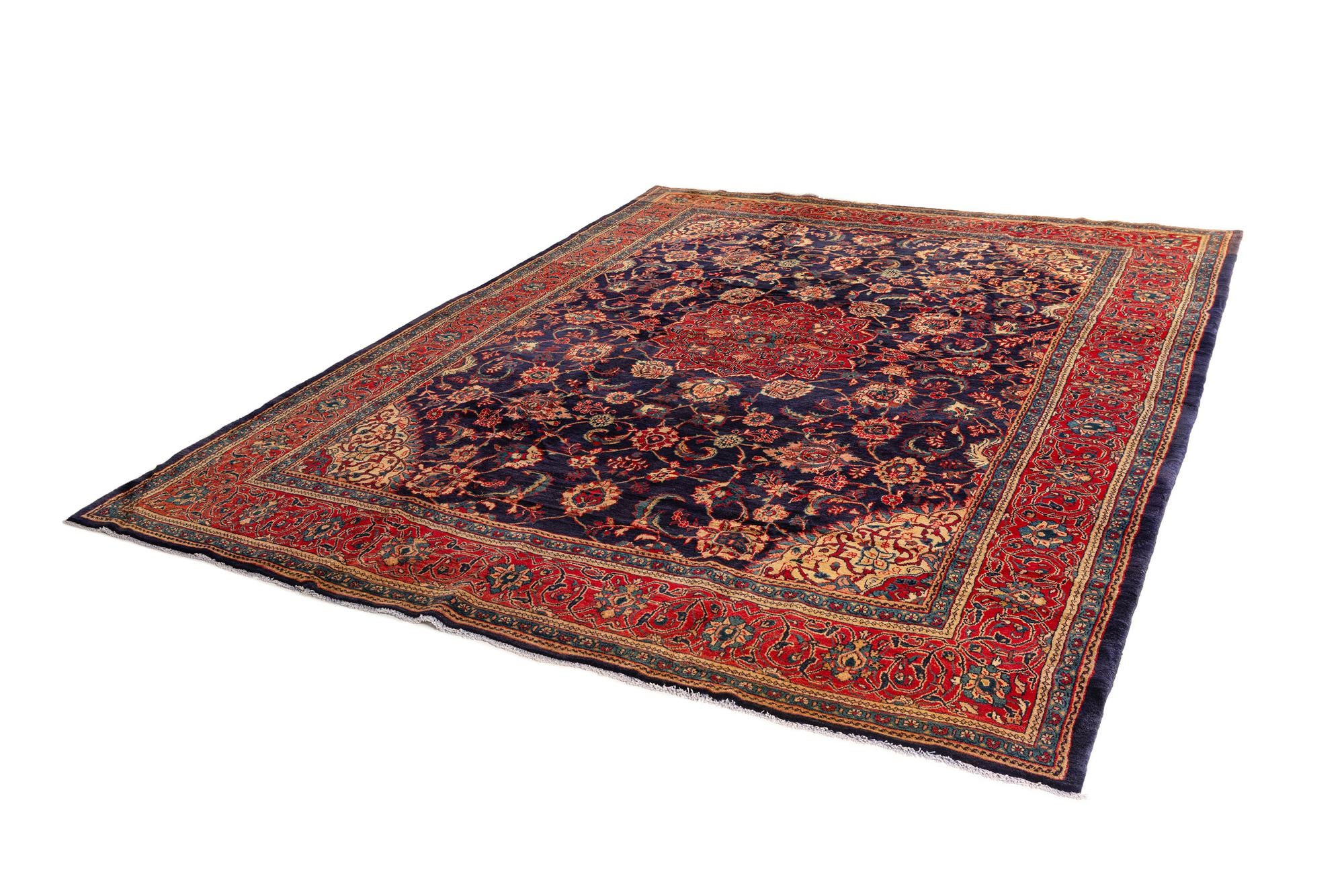 9' 7 x 12' 11 Sarouk Rug