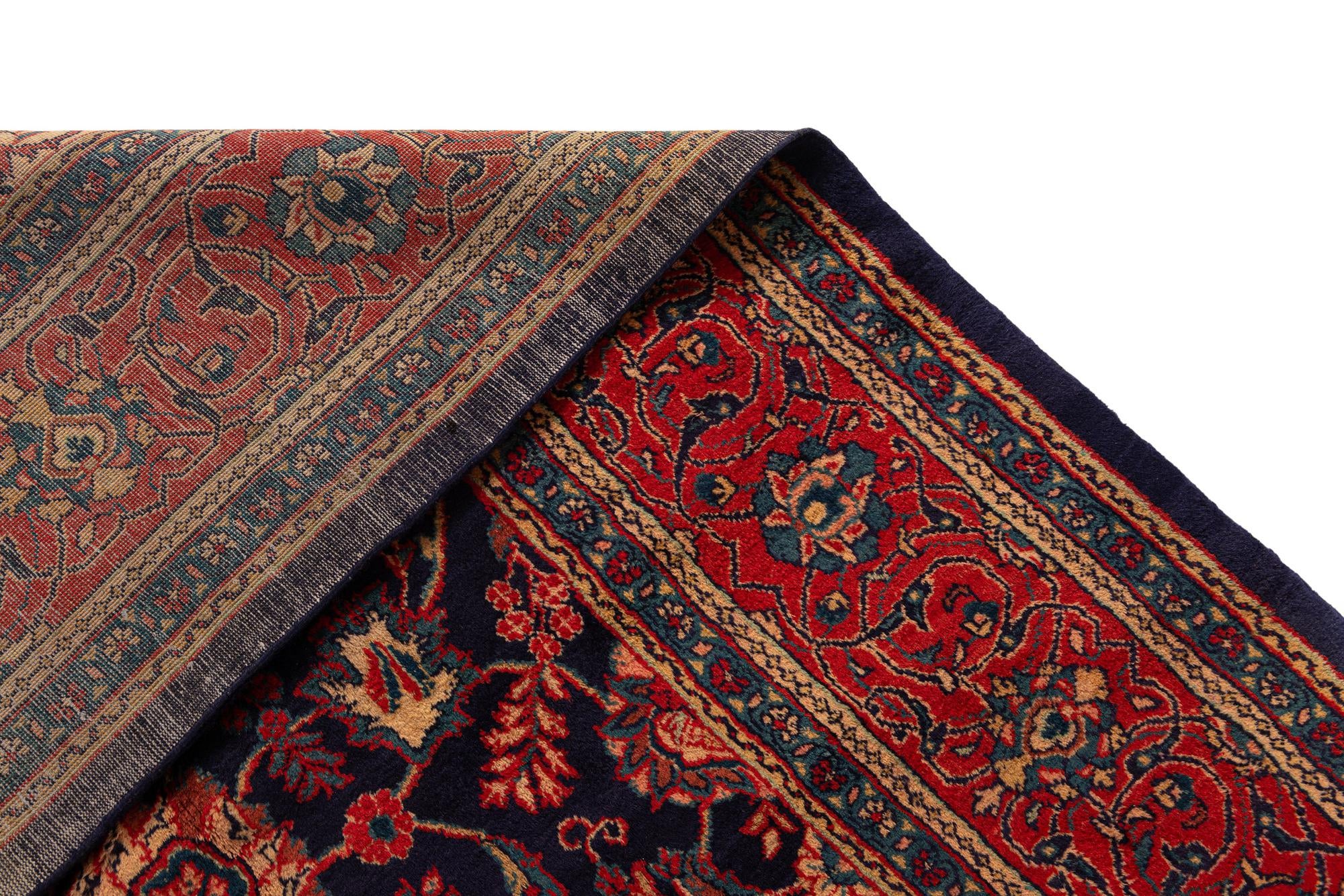 9' 7 x 12' 11 Sarouk Rug