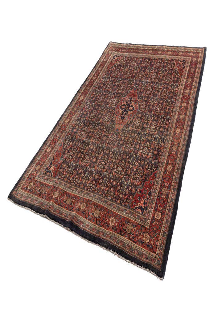 7' 1 x 10' 7 Sarouk Wool Rug