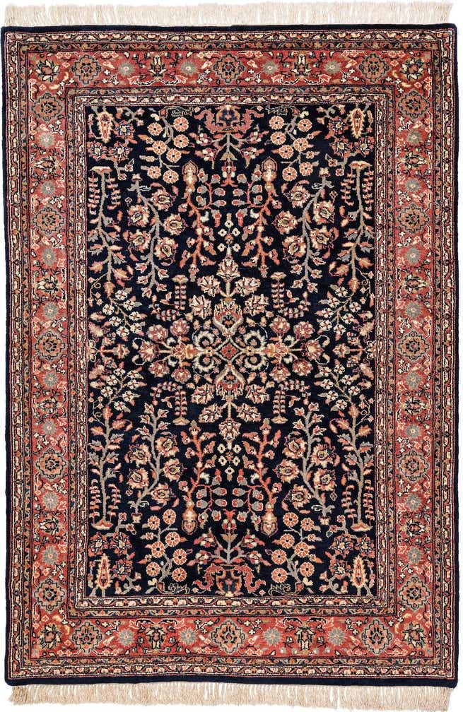 4' 8 x 6' 10 Sarouk Rug