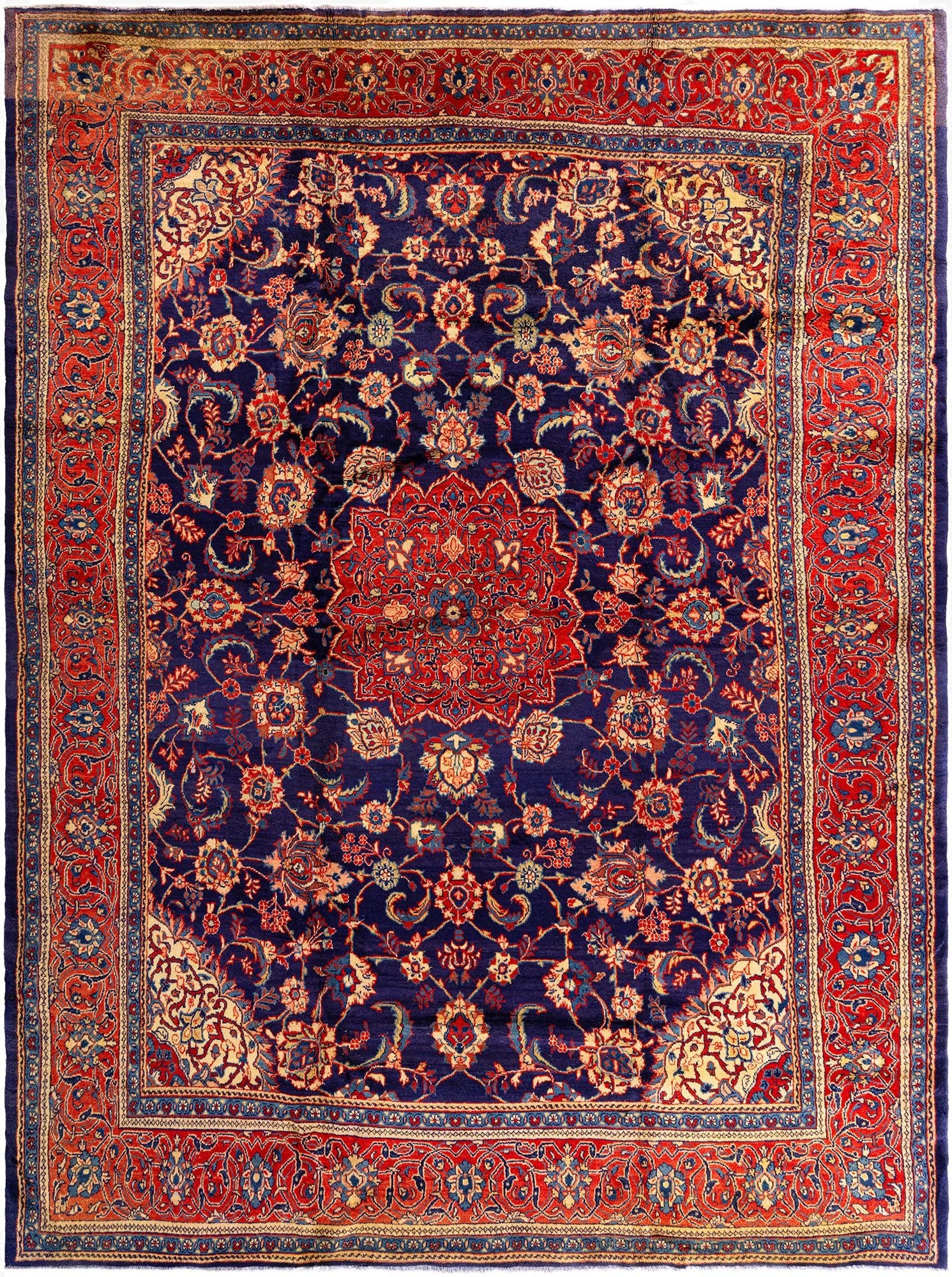9' 7 x 12' 11 Sarouk Rug