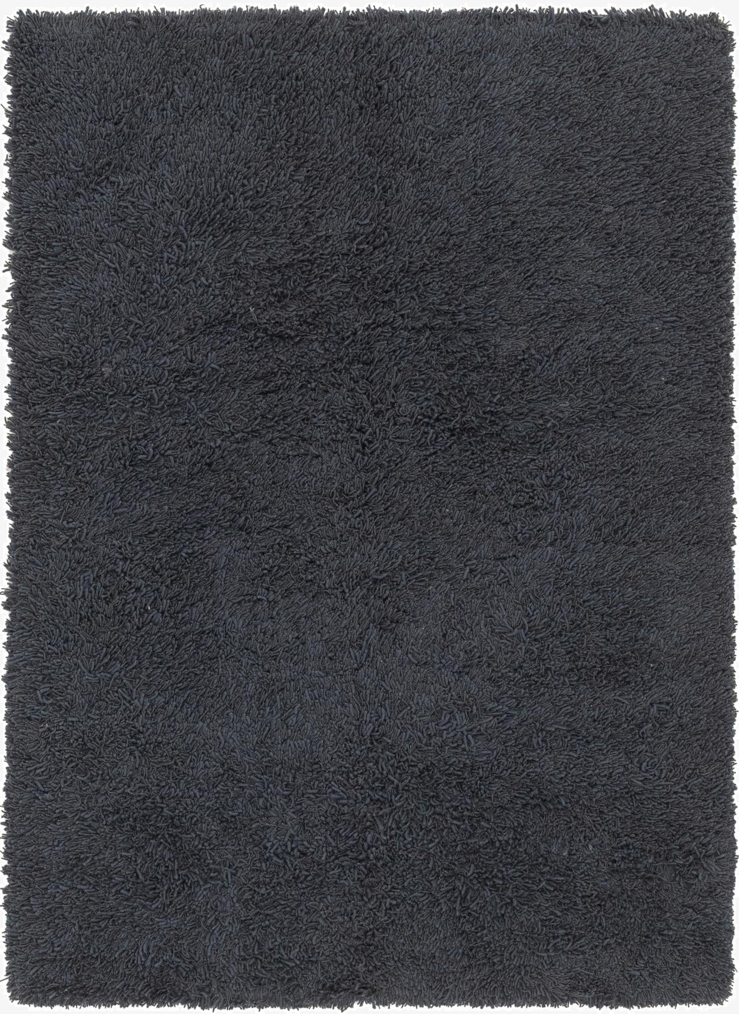 5' 7 x 7' 5 Solid Shag Rug