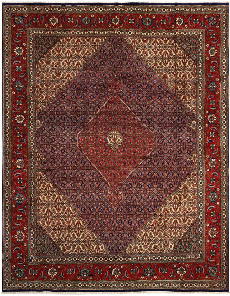 Detail image of 10' x 12' 5 Tabriz Mahi Rug