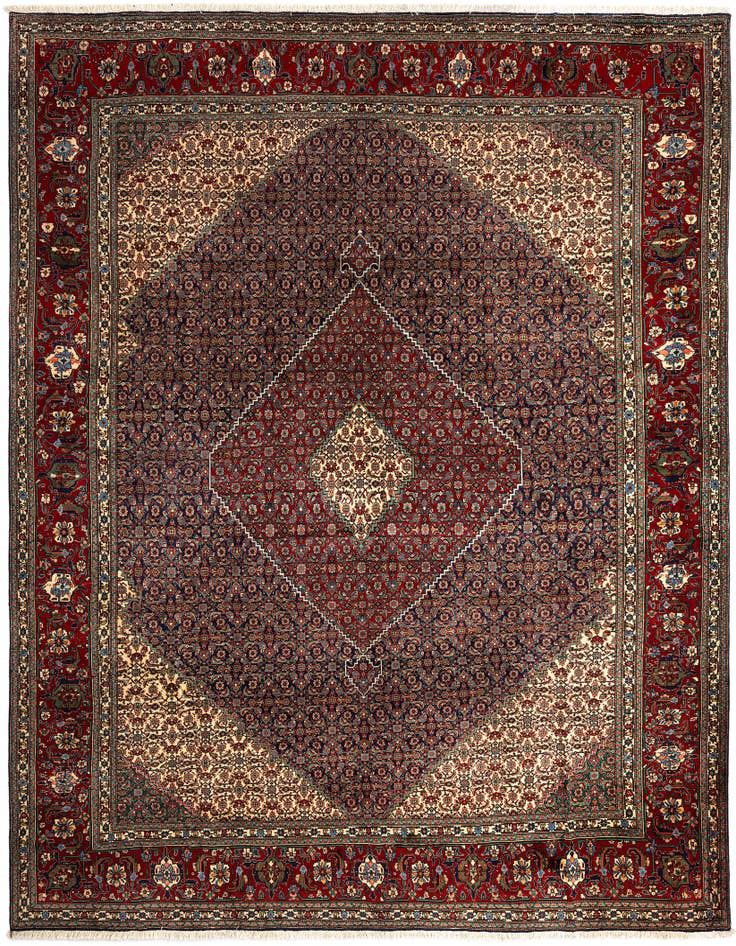 Detail image of 10' x 12' 5 Tabriz Mahi Rug