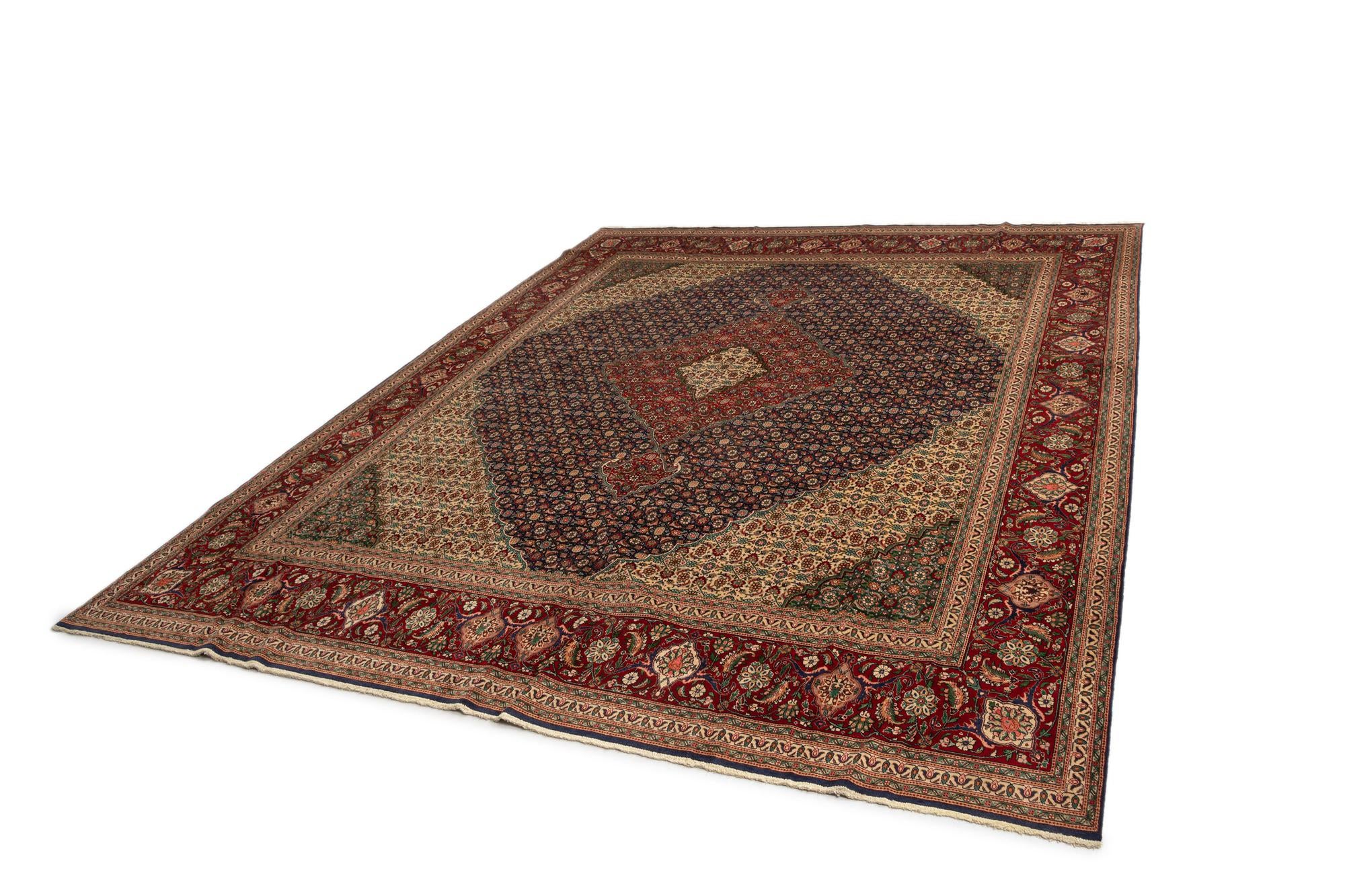 9' 11 x 12' 4 Tabriz Mahi Rug