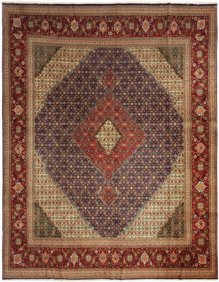 Detail image of 9' 11 x 12' 4 Tabriz Mahi Rug