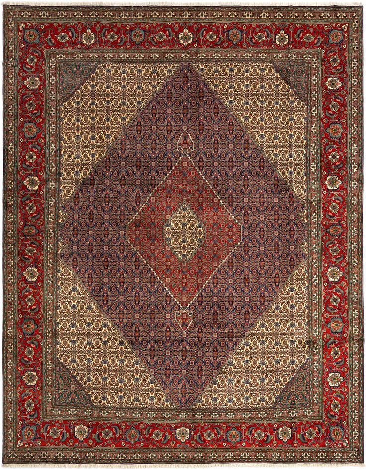 Detail image of 10' x 13' 1 Tabriz Mahi Rug