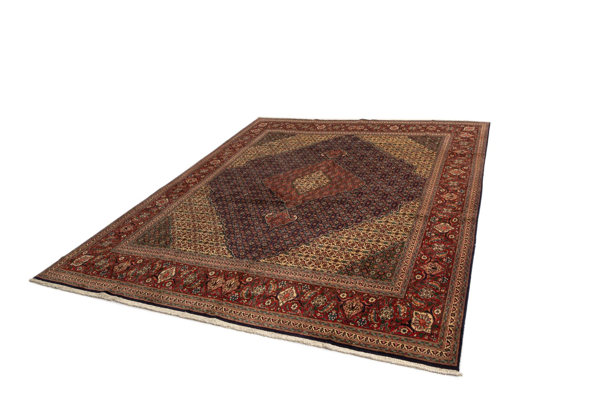 9' 11 x 12' 6 Tabriz Mahi Rug