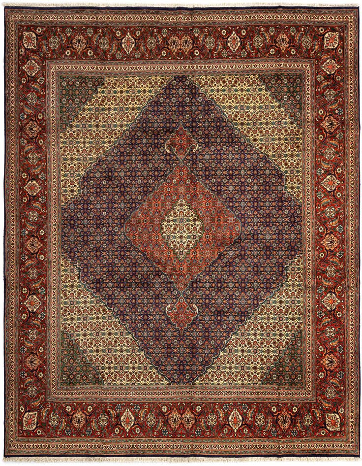 Detail image of 9' 11 x 12' 6 Tabriz Mahi Rug