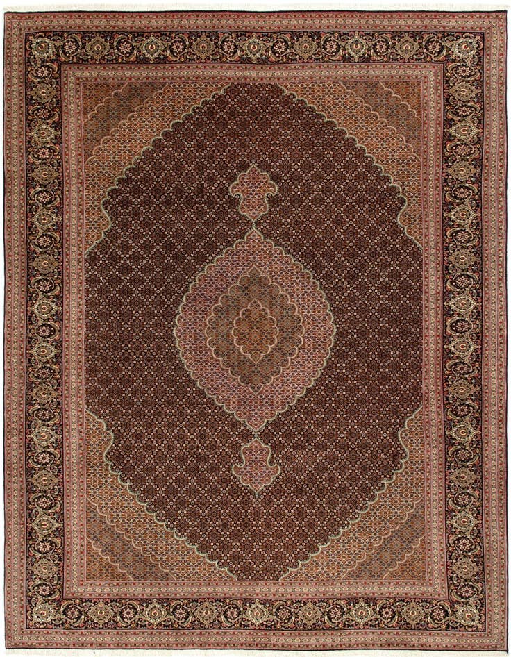 Detail image of 6' 8 x 10' Tabriz Mahi Rug