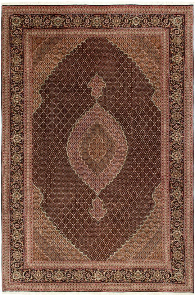 Detailansicht von 205cm x 305cm Tabriz Mahi Teppich