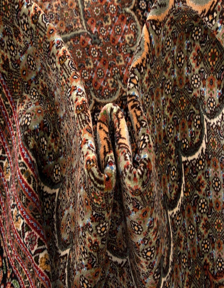 Detail image of 8' 2 x 12' Tabriz Mahi Rug