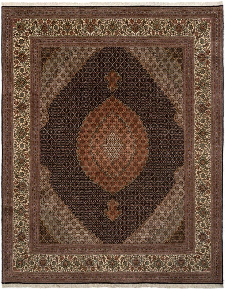 Detail image of 8' 6 x 10' 5 Tabriz Mahi Rug