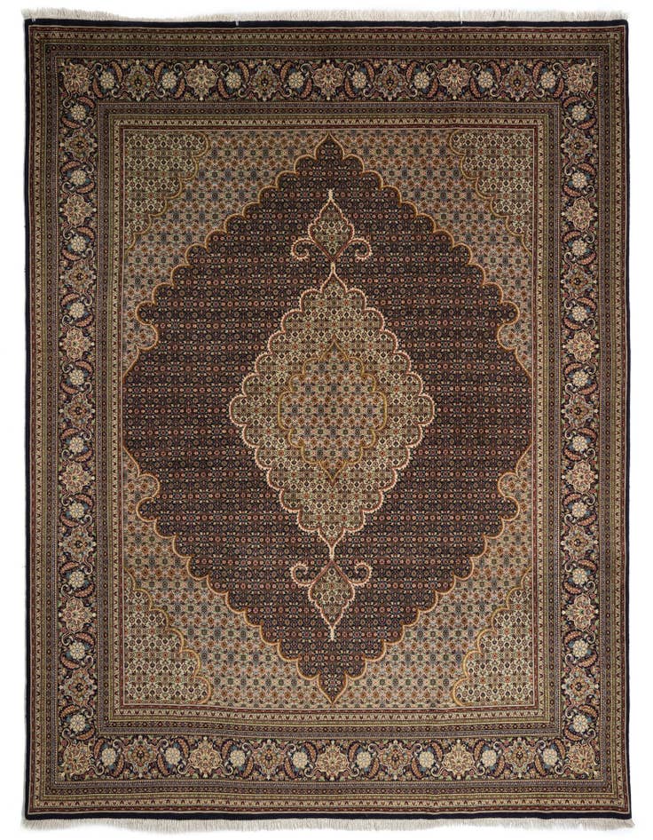 Detail image of 10' 8 x 13' 1 Tabriz Mahi Rug