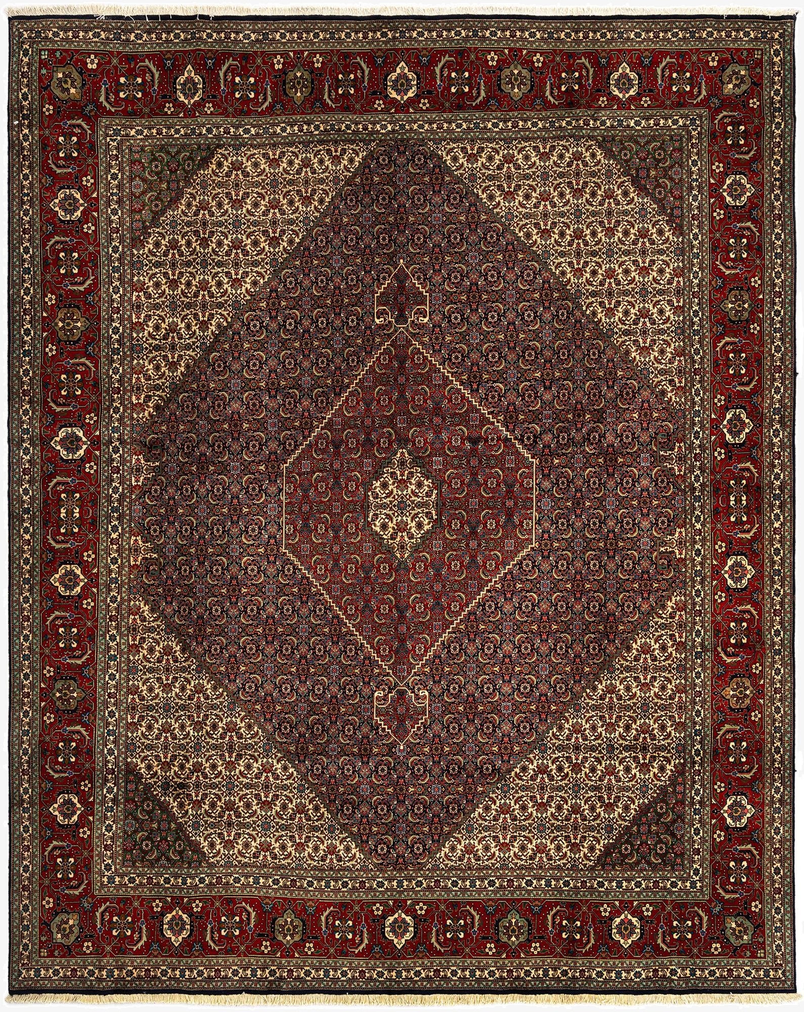 10' 1 x 12' 8 Tabriz Mahi Rug