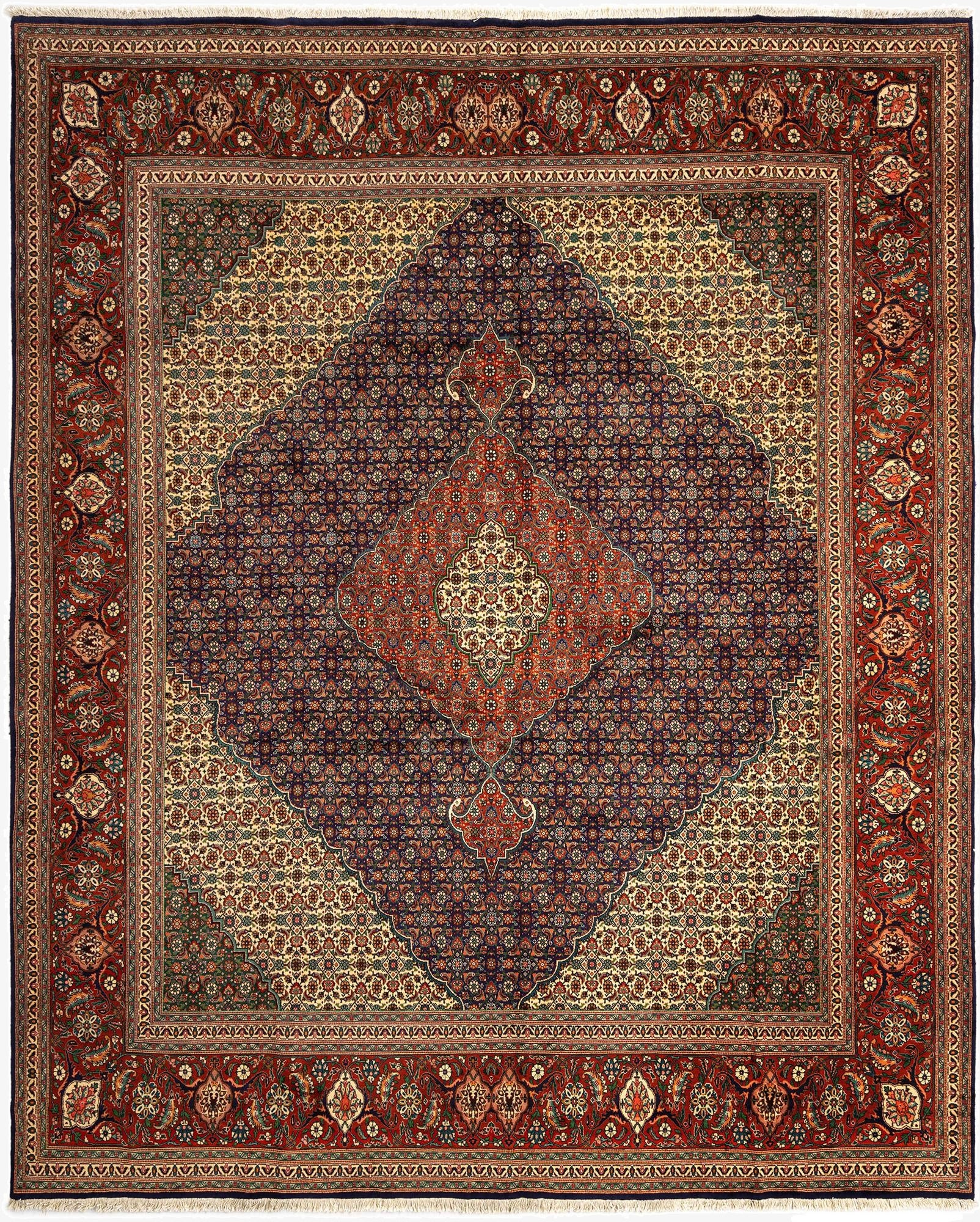 Primary image 9' 11 x 12' 6 Tabriz Mahi Rug