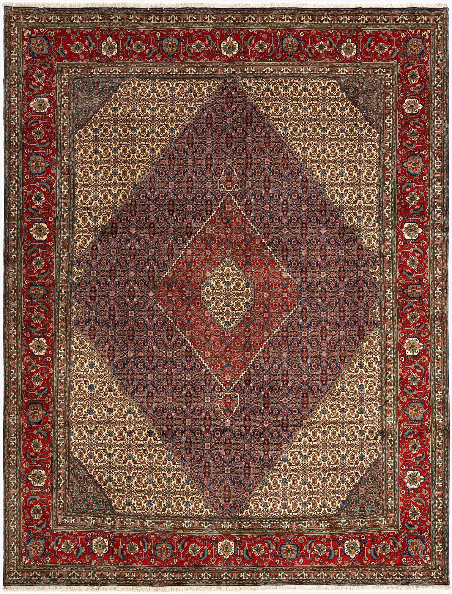 10' x 13' 1 Tabriz Mahi Rug