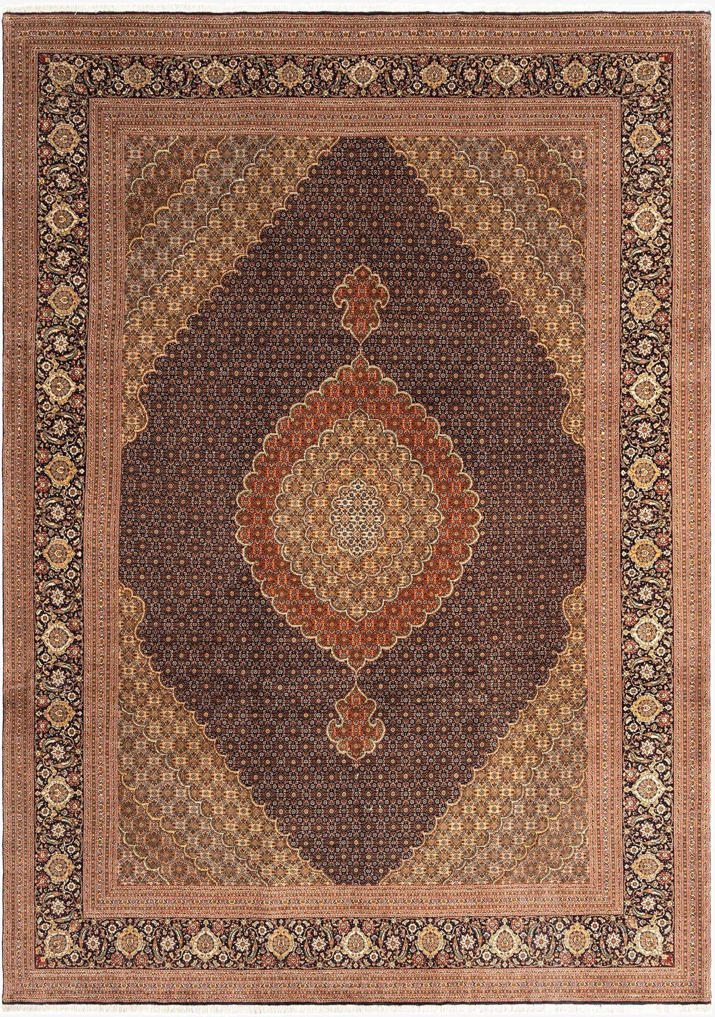 8' 3 x 11' 6 Tabriz Mahi Rug