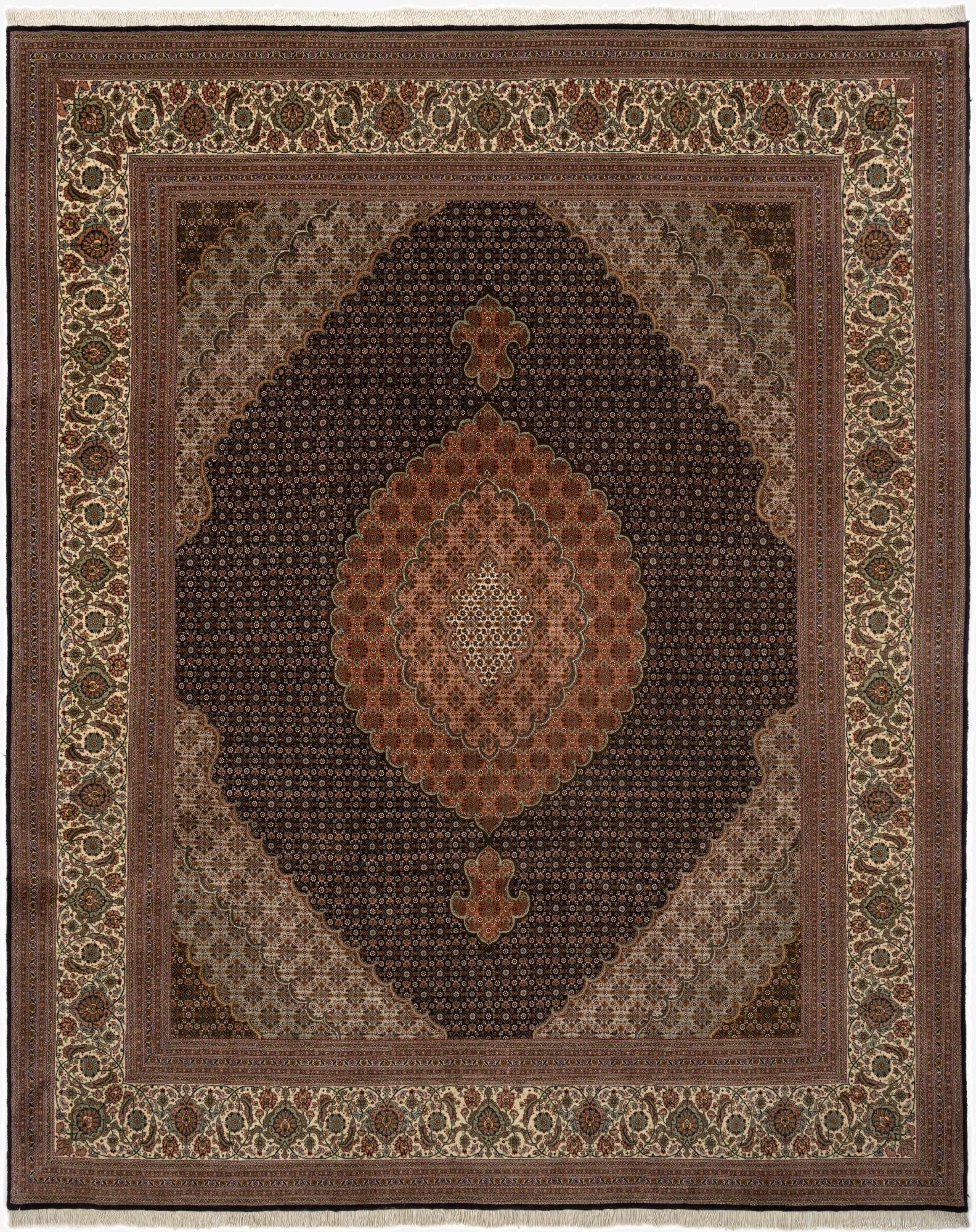 8' 6 x 10' 5 Tabriz Mahi Rug