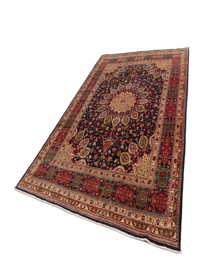 Detail image of 9' 9 x 12' 9 Tabriz Wool Rug