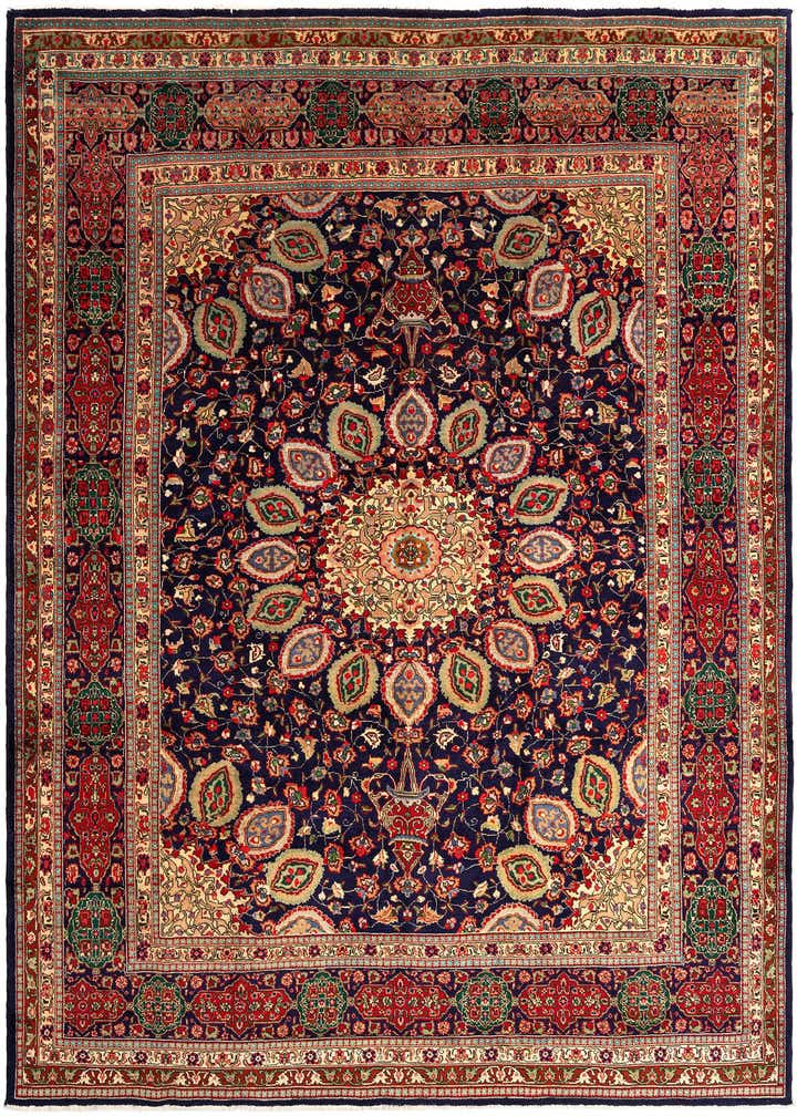 9' 9 x 12' 9 Tabriz Wool Rug